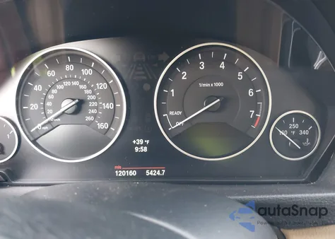 2013 BMW 328I из США, поврежденный, VIN WBA3C1G58DNR48230